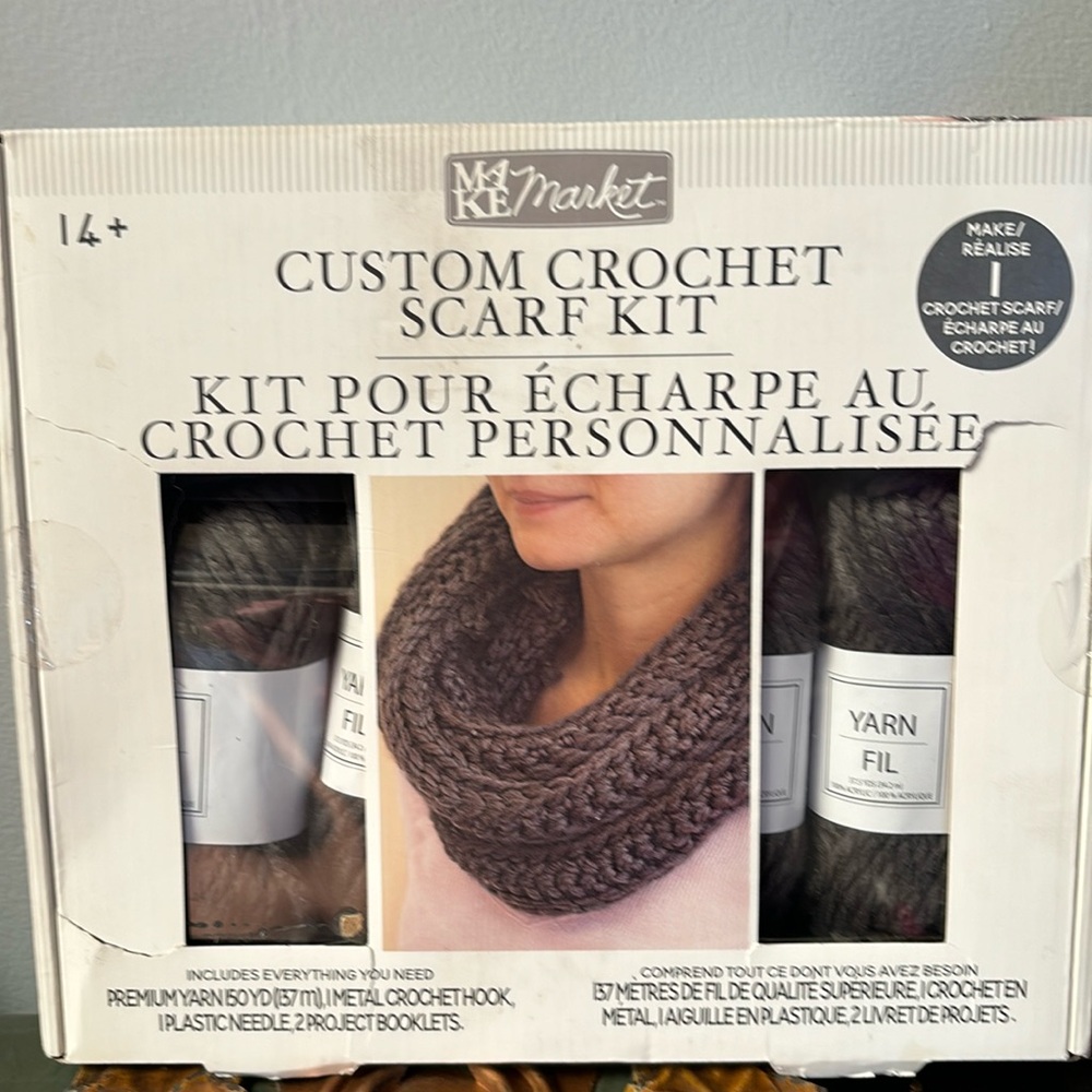 DIY Crochet Scarf Kit